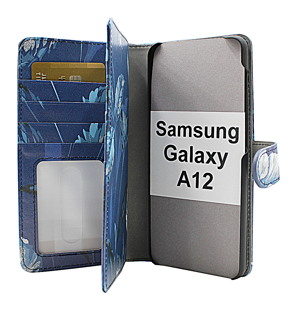 CoverInSkimblocker XL Magnet Designwallet Samsung Galaxy A12