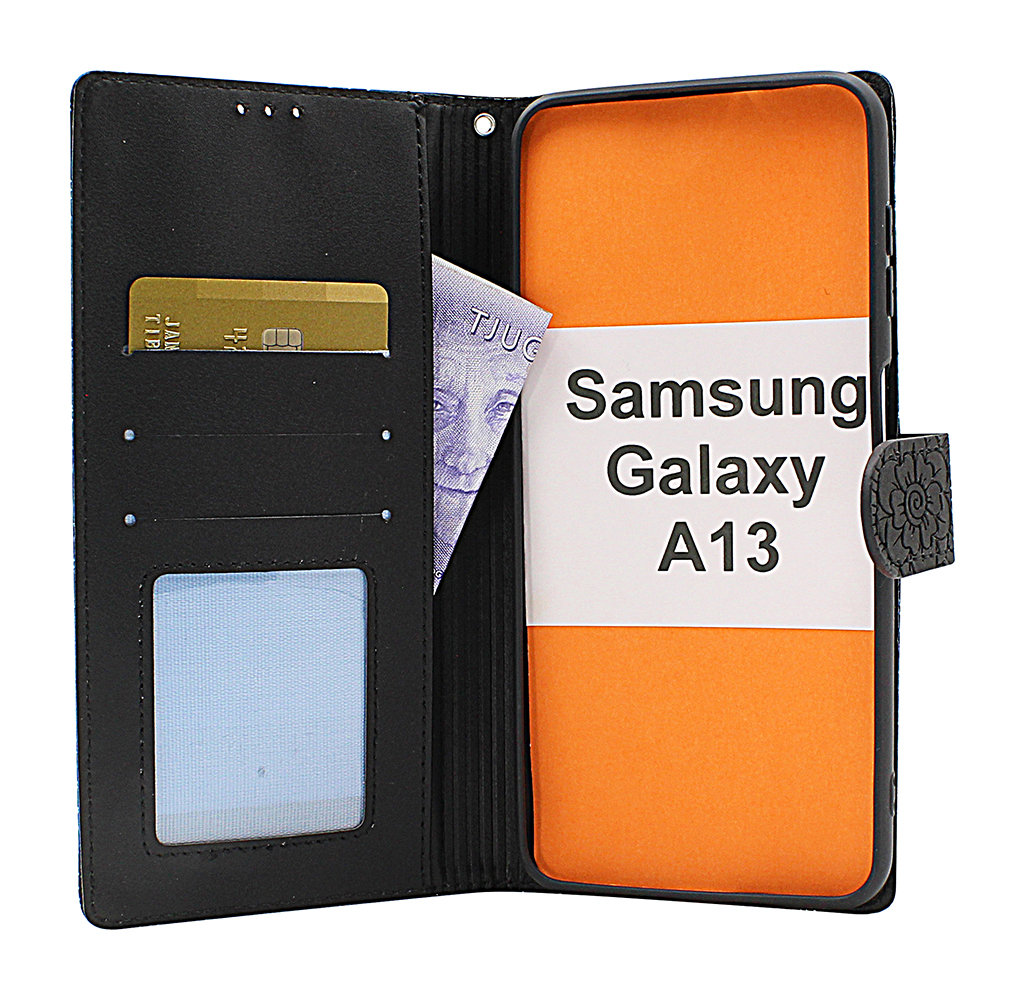 billigamobilskydd.seFlower Standcase Wallet Samsung Galaxy A13 (A135F/DS)