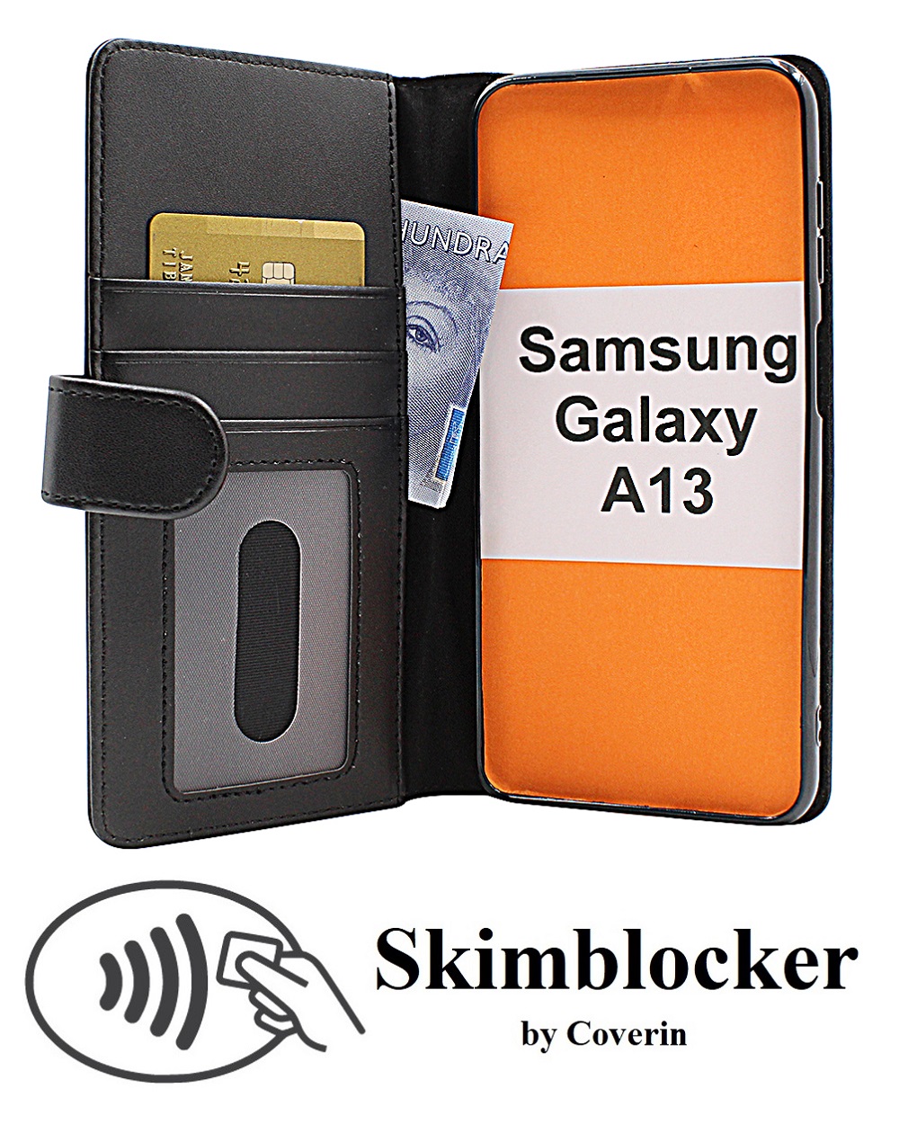 CoverInSkimblocker Plnboksfodral Samsung Galaxy A13 (A135F/DS)