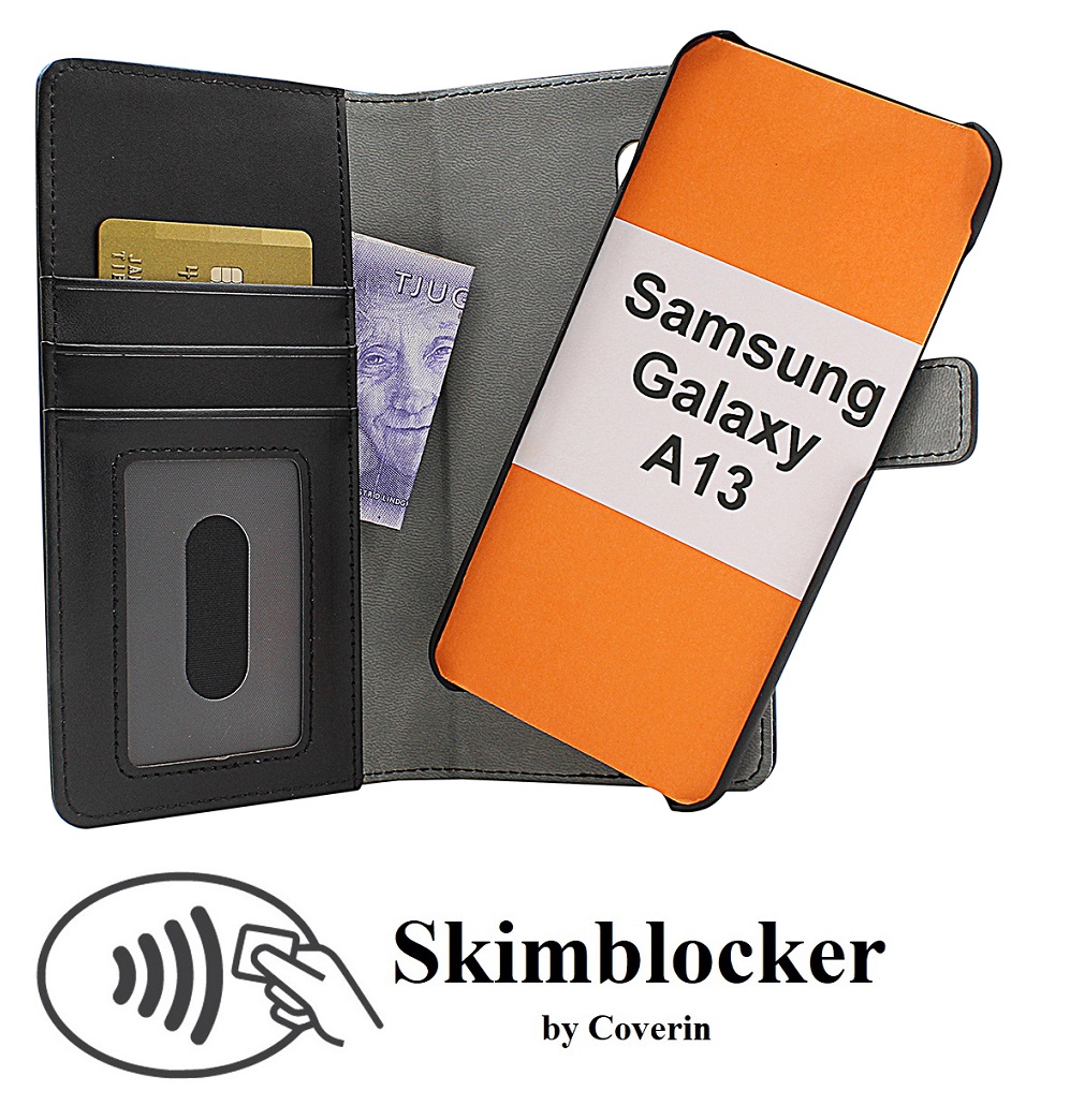 CoverInSkimblocker Magnet Fodral Samsung Galaxy A13 (A135F/DS)