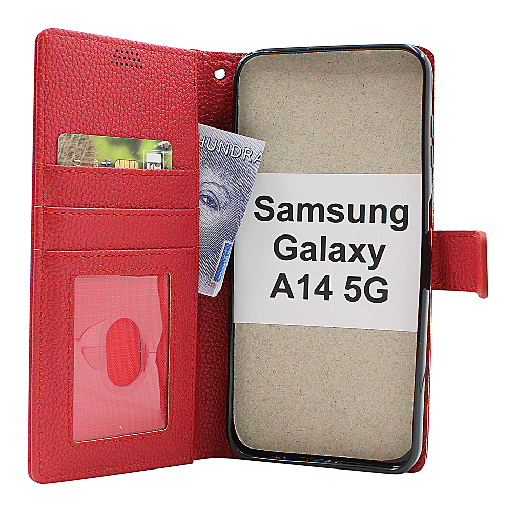 billigamobilskydd.seNew Standcase Wallet Samsung Galaxy A14 4G / 5G