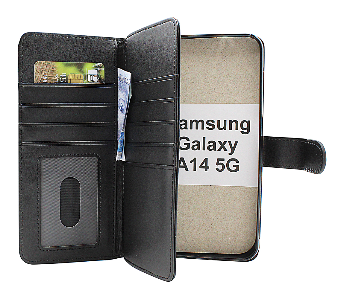 CoverInSkimblocker XL Magnet Fodral Samsung Galaxy A14 4G / 5G