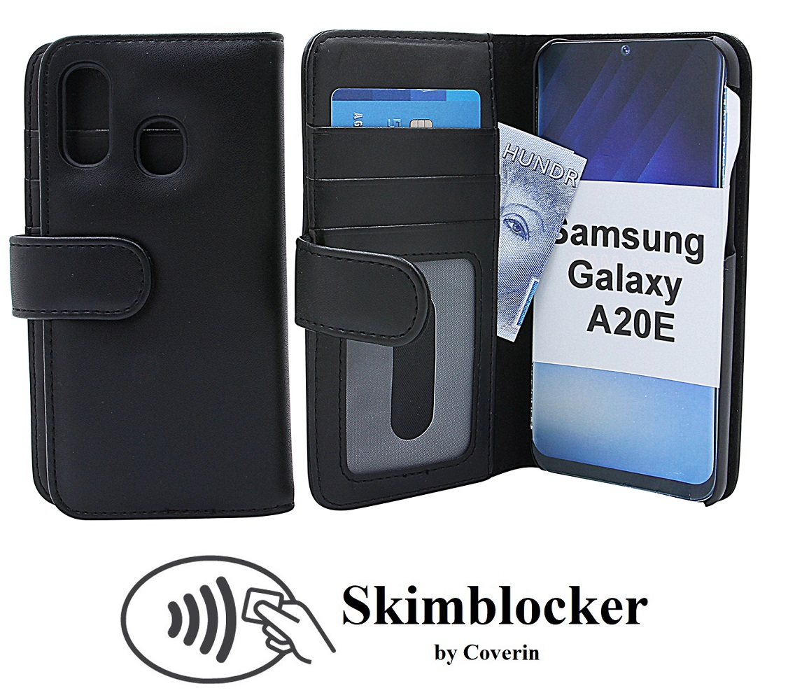 CoverInSkimblocker Plnboksfodral Samsung Galaxy A20e (A202F/DS)