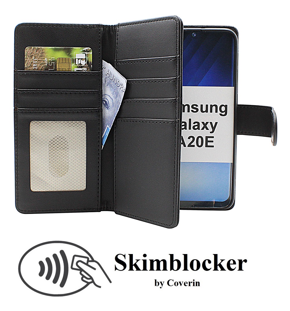 Product Image for Skimblocker Samsung Galaxy A20e XL Plånboksfodral