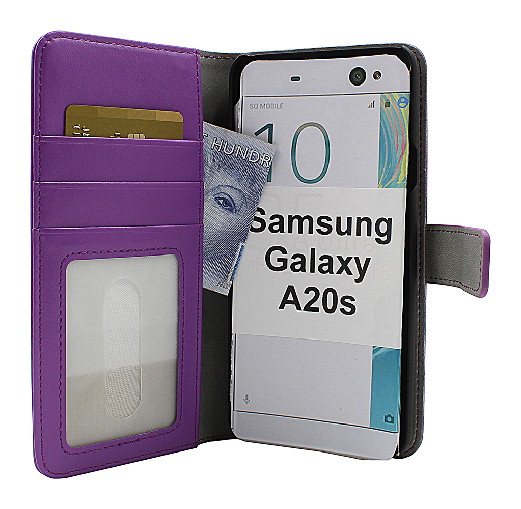 CoverInSkimblocker Magnet Fodral Samsung Galaxy A20s (A207F/DS)