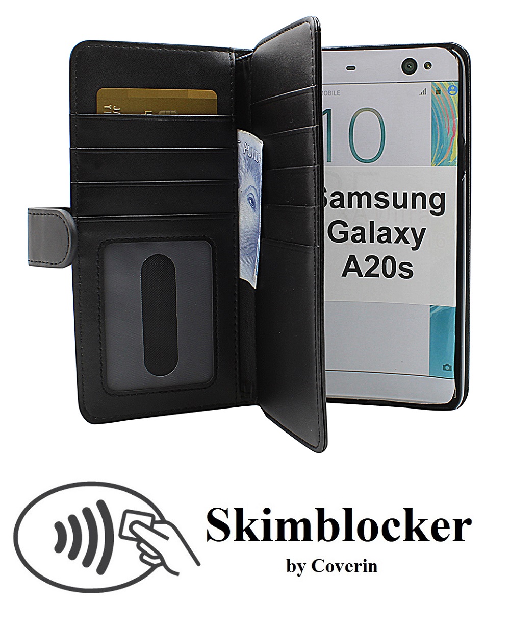 CoverInSkimblocker XL Wallet Samsung Galaxy A20s (A207F/DS)