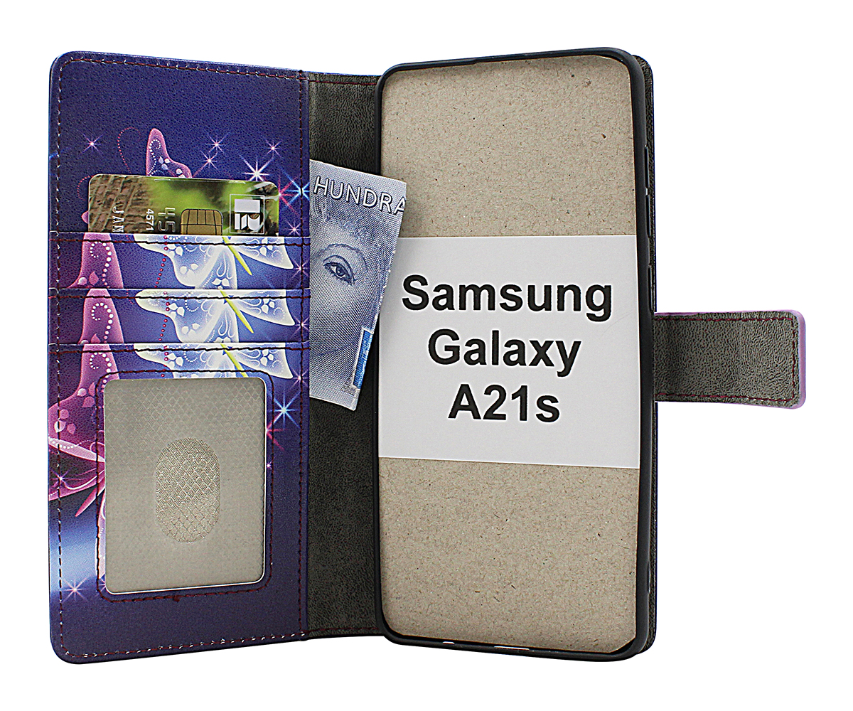 Product Image for Skimblocker Samsung Galaxy A21s Plånboksfodral Design
