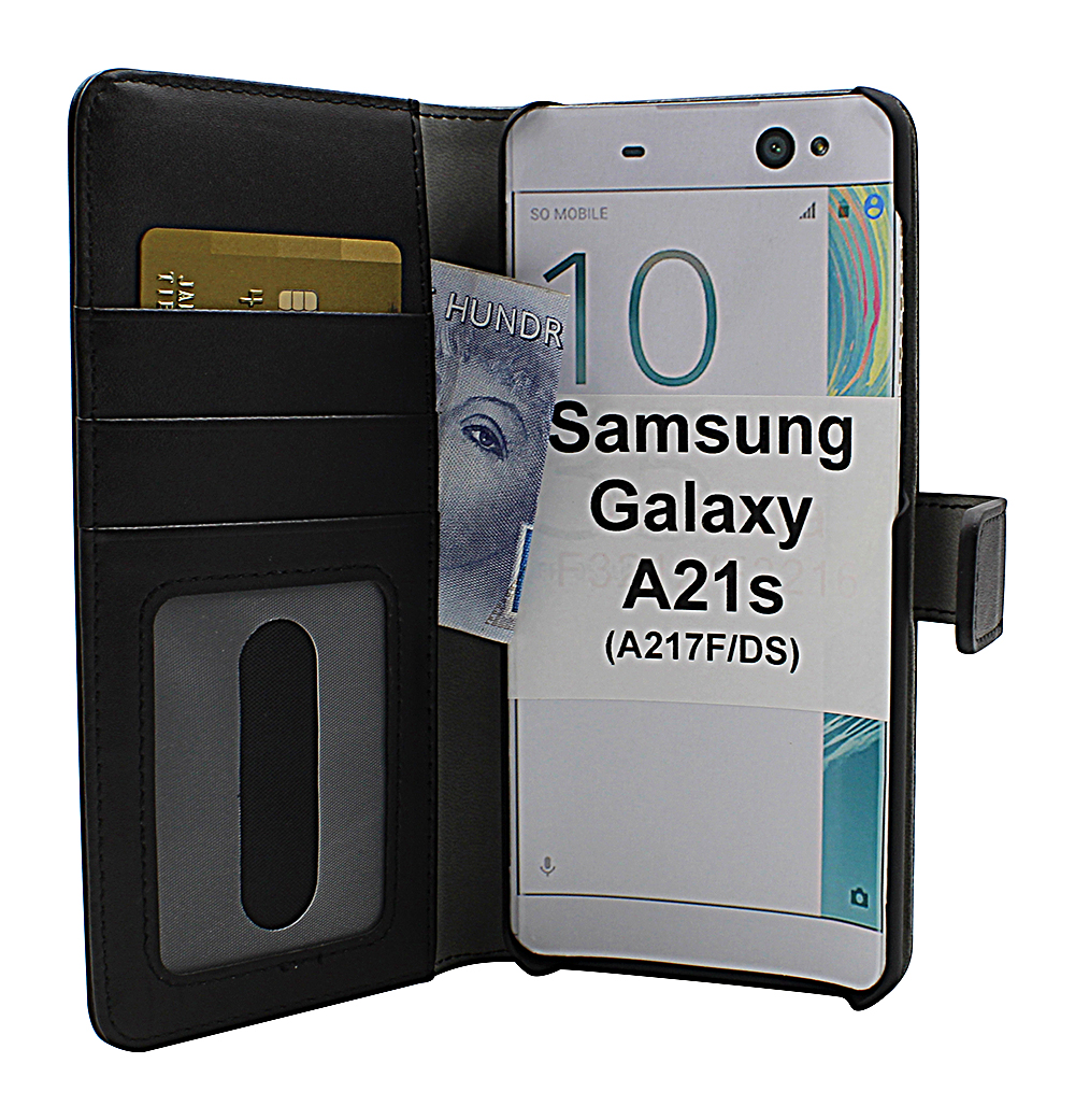 CoverInSkimblocker Magnet Fodral Samsung Galaxy A21s (A217F/DS)