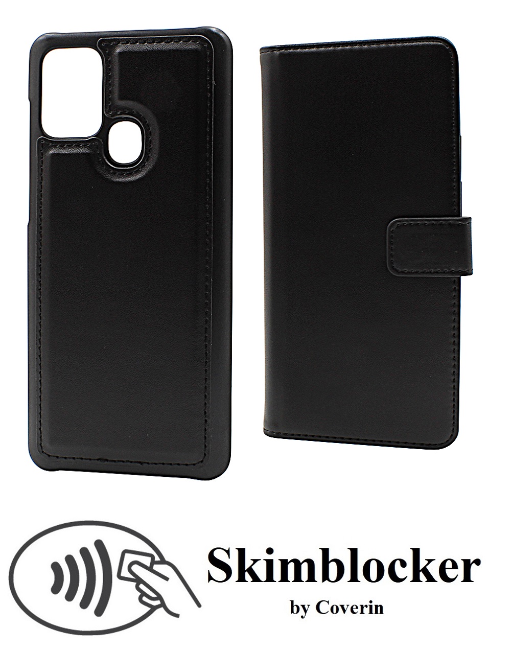 CoverInSkimblocker Magnet Fodral Samsung Galaxy A21s (A217F/DS)