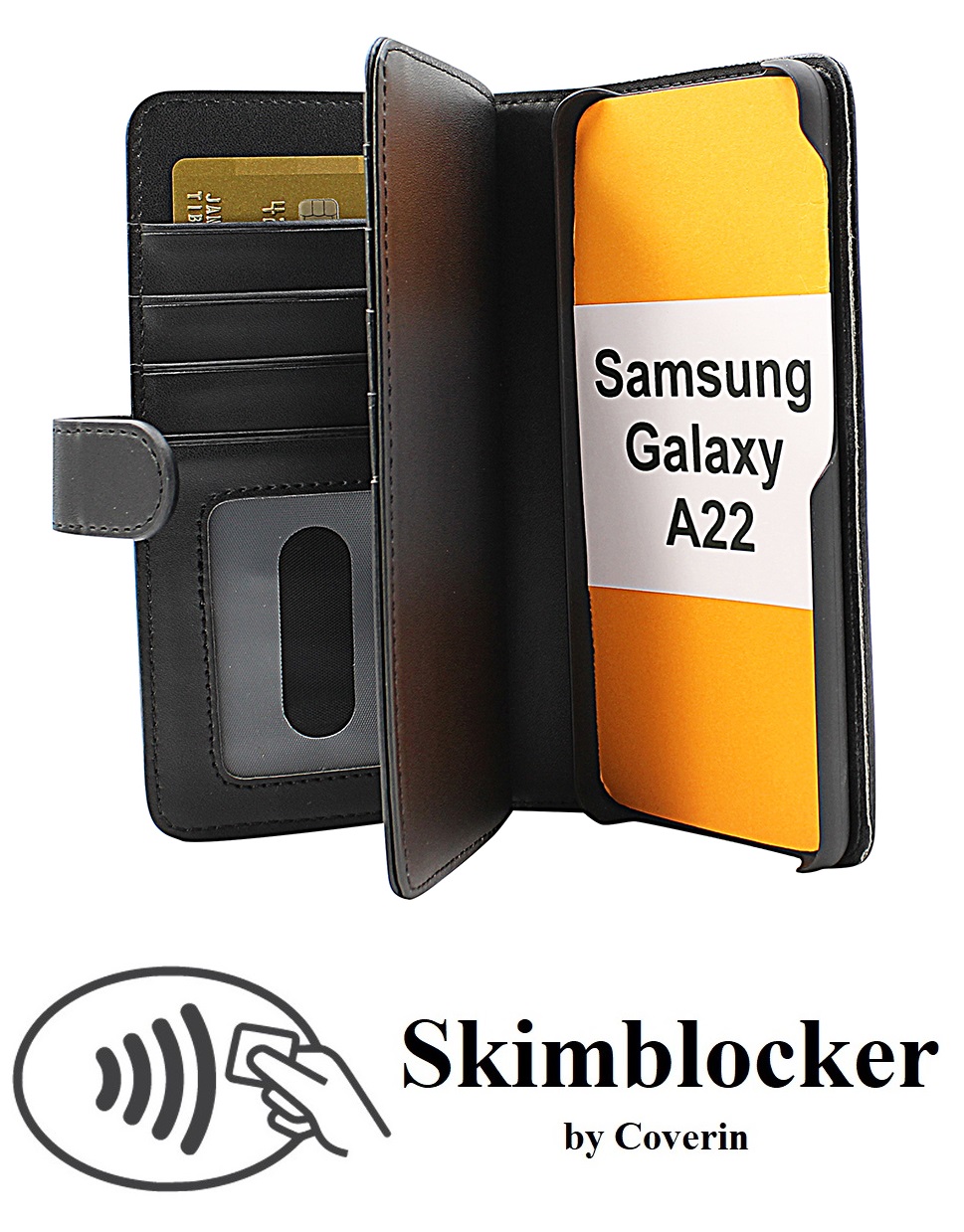 CoverInSkimblocker XL Wallet Samsung Galaxy A22 (SM-A225F/DS)