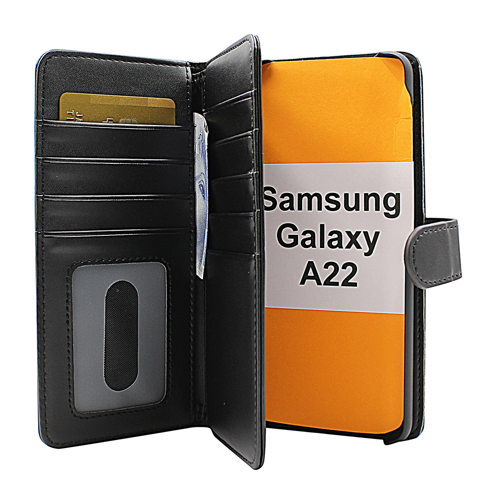 CoverInSkimblocker XL Magnet Fodral Samsung Galaxy A22 (SM-A225F/DS)