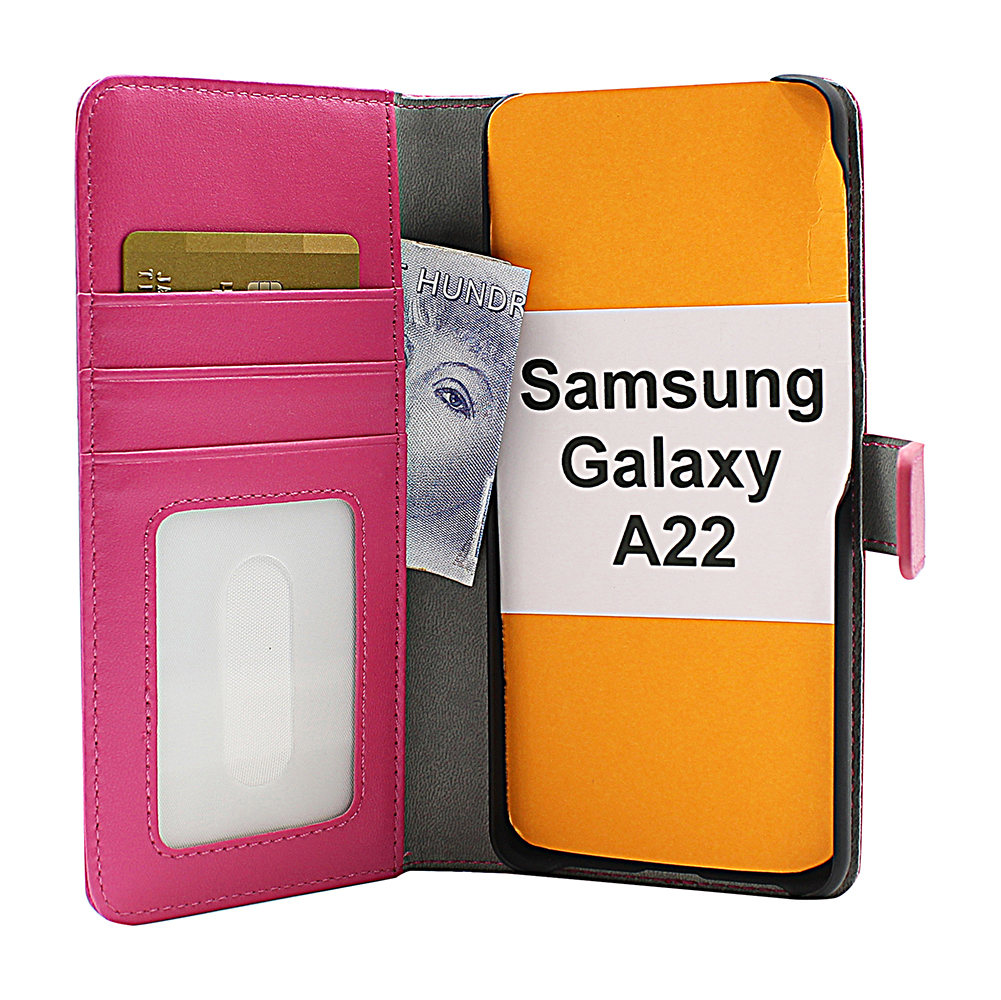 CoverInSkimblocker Magnet Fodral Samsung Galaxy A22 (SM-A225F/DS)