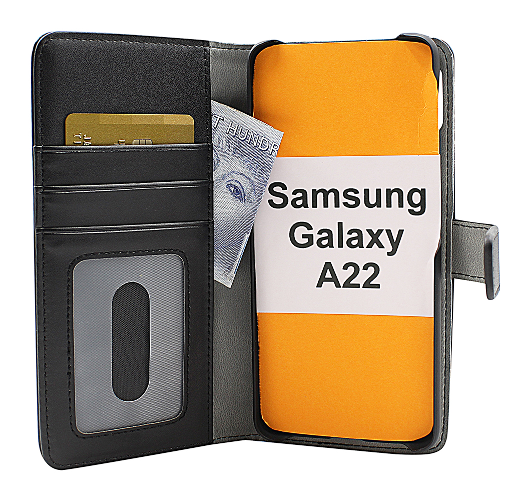 CoverInSkimblocker Magnet Fodral Samsung Galaxy A22 (SM-A225F/DS)
