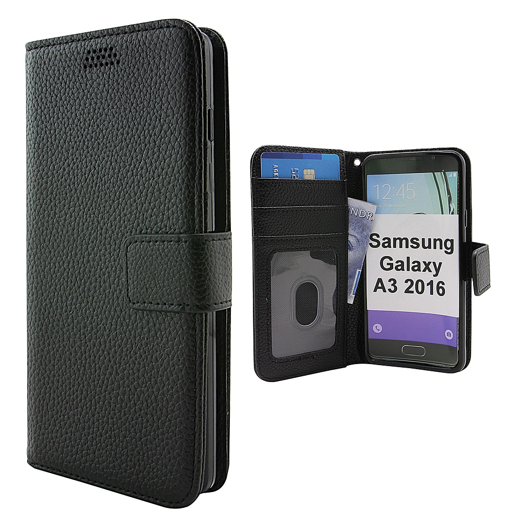billigamobilskydd.seNew Standcase Wallet Samsung Galaxy A3 2016 (A310F)