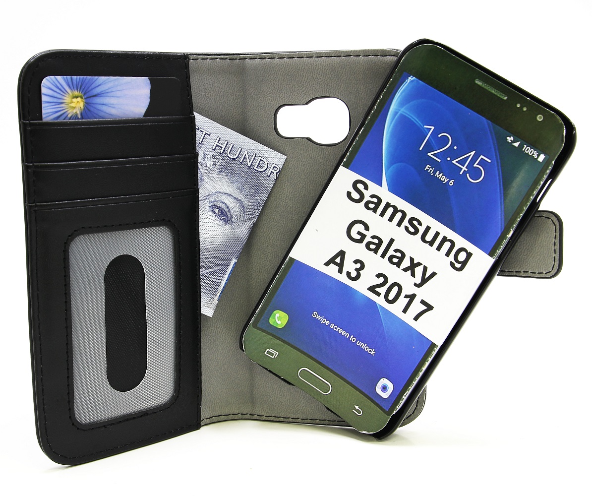 CoverInSkimblocker Magnet Fodral Samsung Galaxy A3 2017 (A320F)