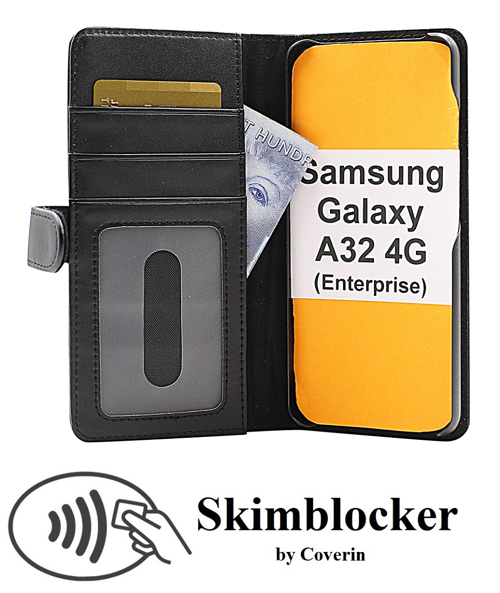 CoverInSkimblocker Plnboksfodral Samsung Galaxy A32 4G (SM-A325F)