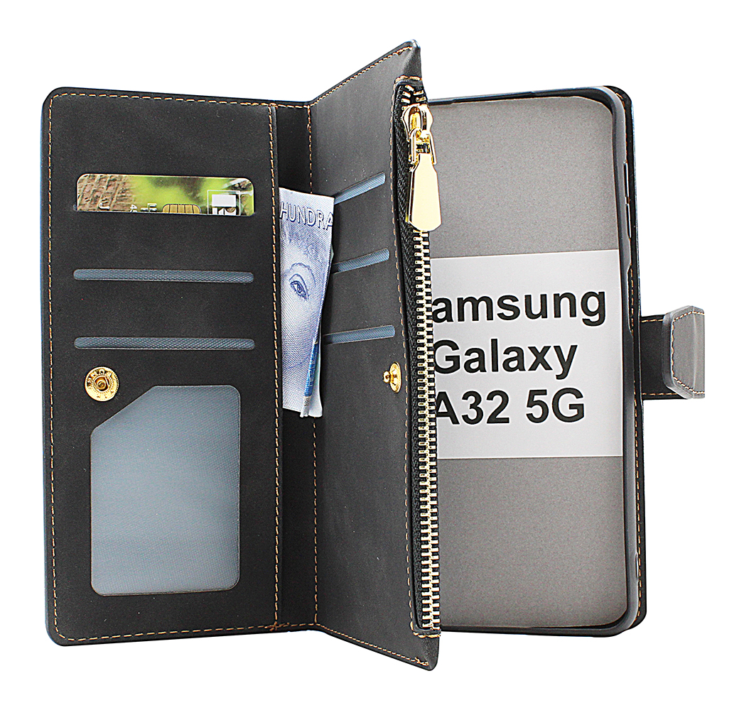 billigamobilskydd.seXL Standcase Lyxfodral Samsung Galaxy A32 5G (SM-A326B)