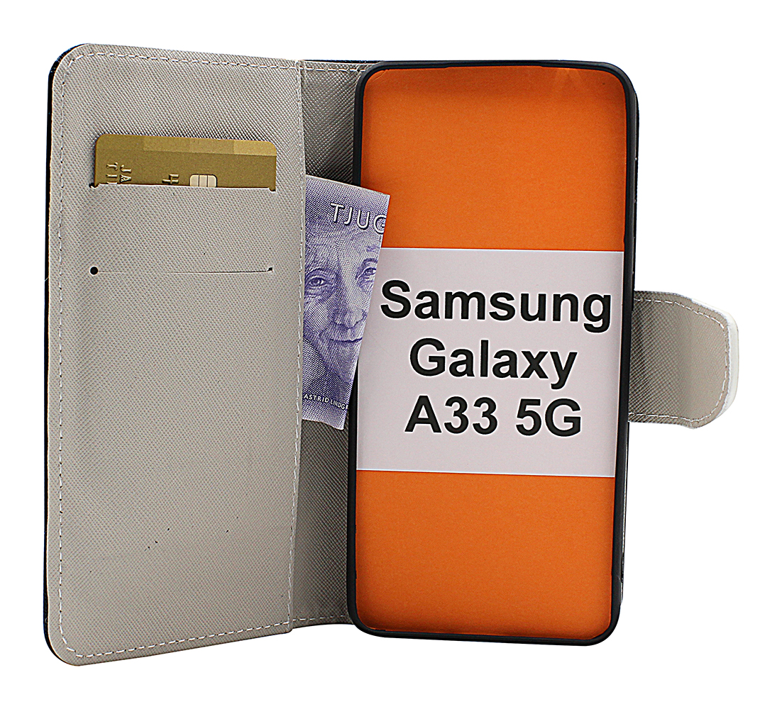 billigamobilskydd.seDesignwallet Samsung Galaxy A33 5G (A336B)