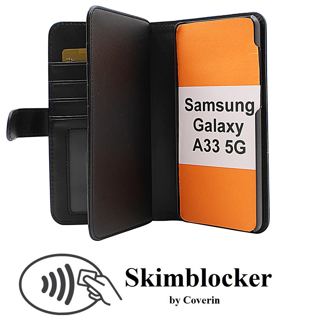 CoverInSkimblocker XL Wallet Samsung Galaxy A33 5G