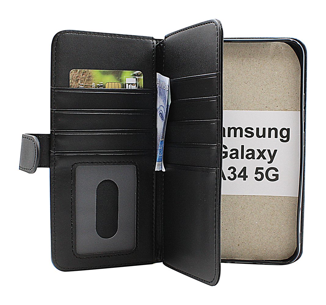 CoverInSkimblocker XL Wallet Samsung Galaxy A34 5G