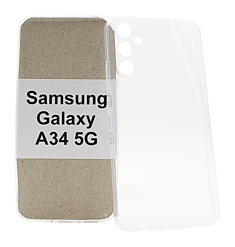 billigamobilskydd.seUltra Thin TPU skal Samsung Galaxy A34 5G