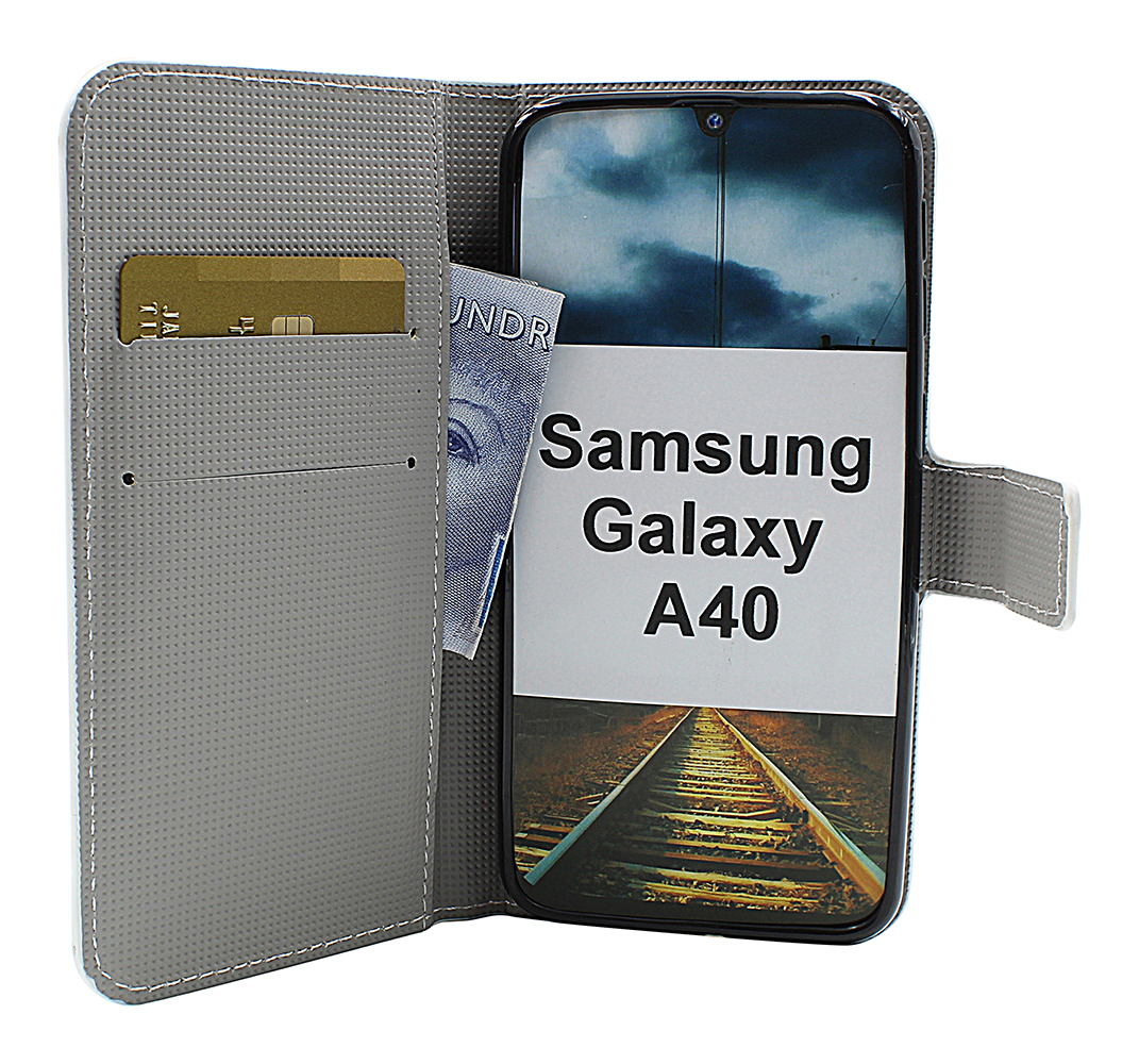 billigamobilskydd.seDesignwallet Samsung Galaxy A40 (A405FN/DS)