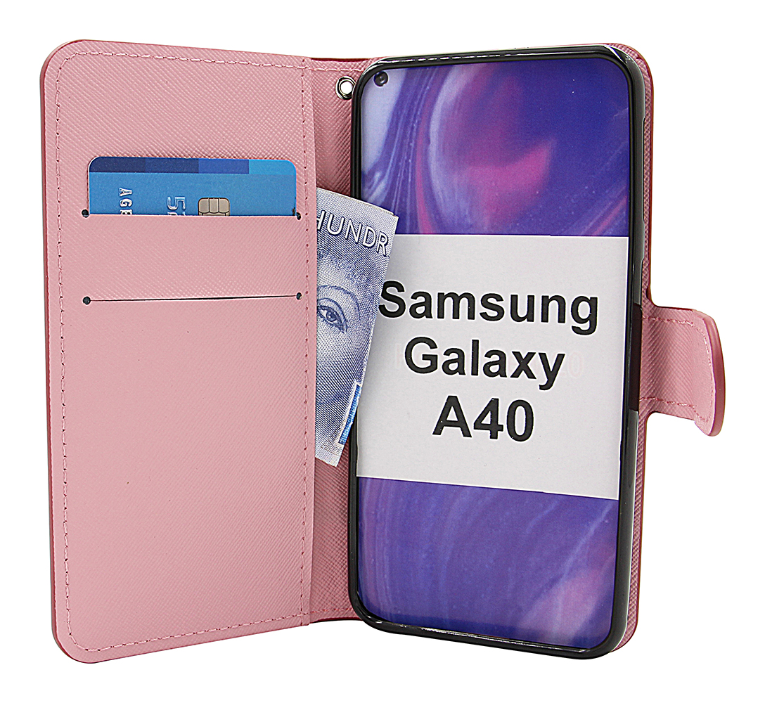 billigamobilskydd.seDesignwallet Samsung Galaxy A40 (A405FN/DS)