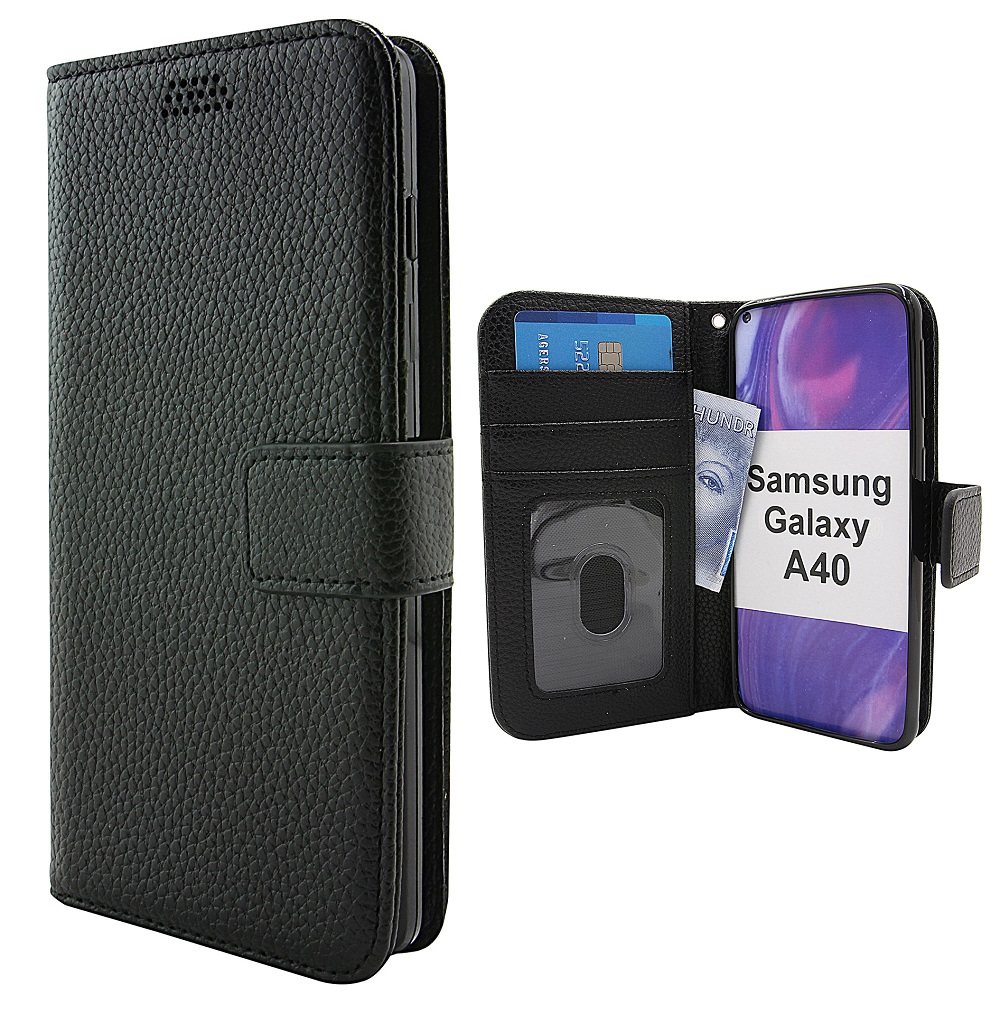 billigamobilskydd.seNew Standcase Wallet Samsung Galaxy A40 (A405FN/DS)