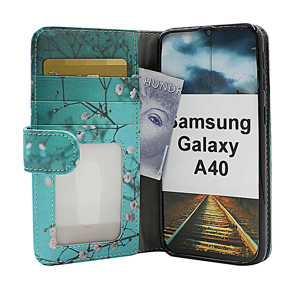 CoverInSkimblocker Designwallet Samsung Galaxy A40 (A405FN/DS)