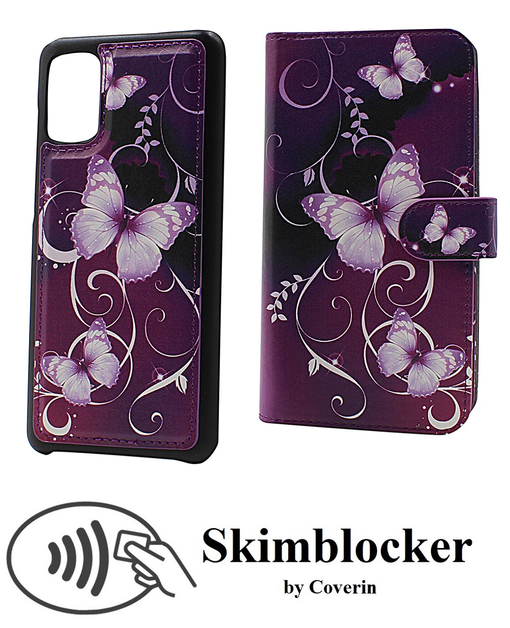 CoverInSkimblocker XL Magnet Designwallet Samsung Galaxy A41