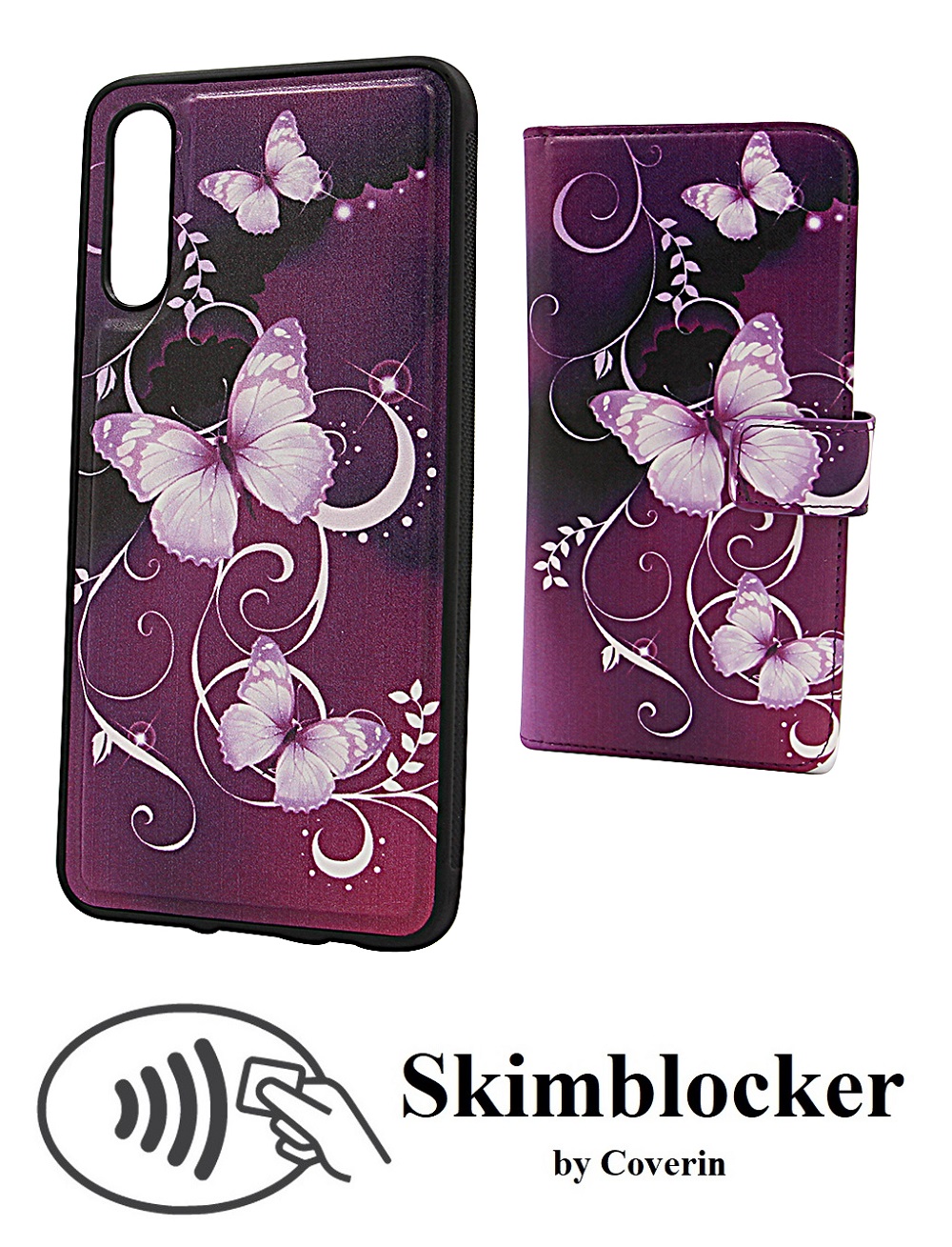 CoverInSkimblocker Magnet Designwallet Samsung Galaxy A50 (A505FN/DS)