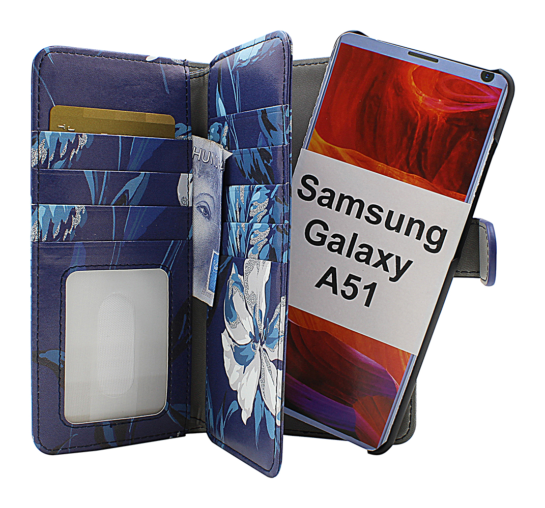CoverInSkimblocker XL Magnet Designwallet Samsung Galaxy A51 (A515F/DS)