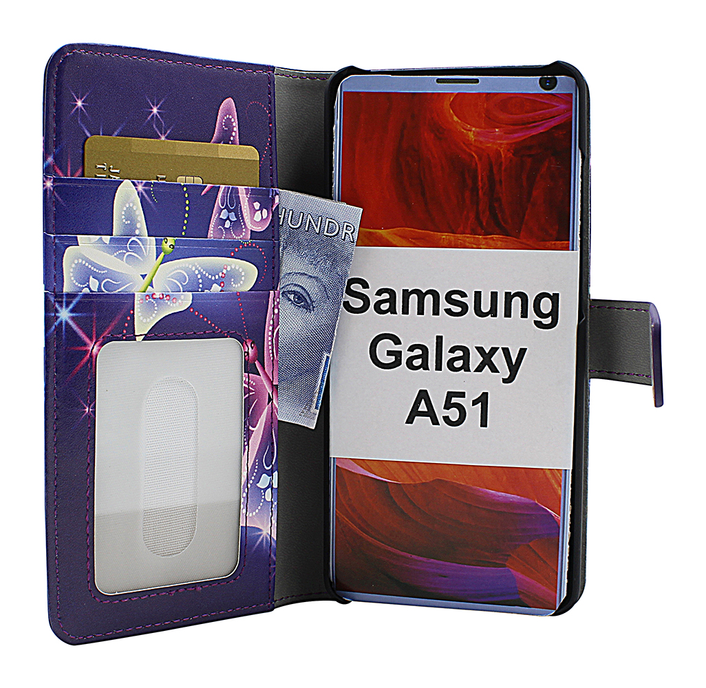 CoverInSkimblocker Magnet Designwallet Samsung Galaxy A51 (A515F/DS)