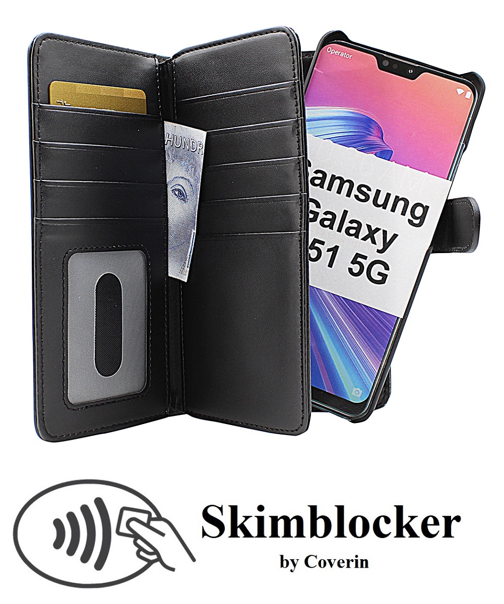 CoverInSkimblocker XL Magnet Fodral Samsung Galaxy A51 5G (A516B/DS)