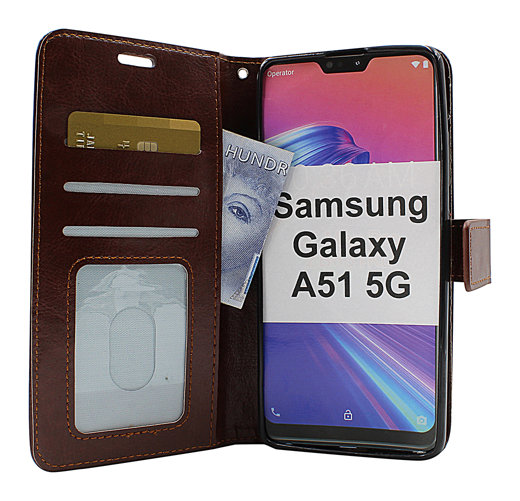 billigamobilskydd.seCrazy Horse Wallet Samsung Galaxy A51 5G (A516B/DS)