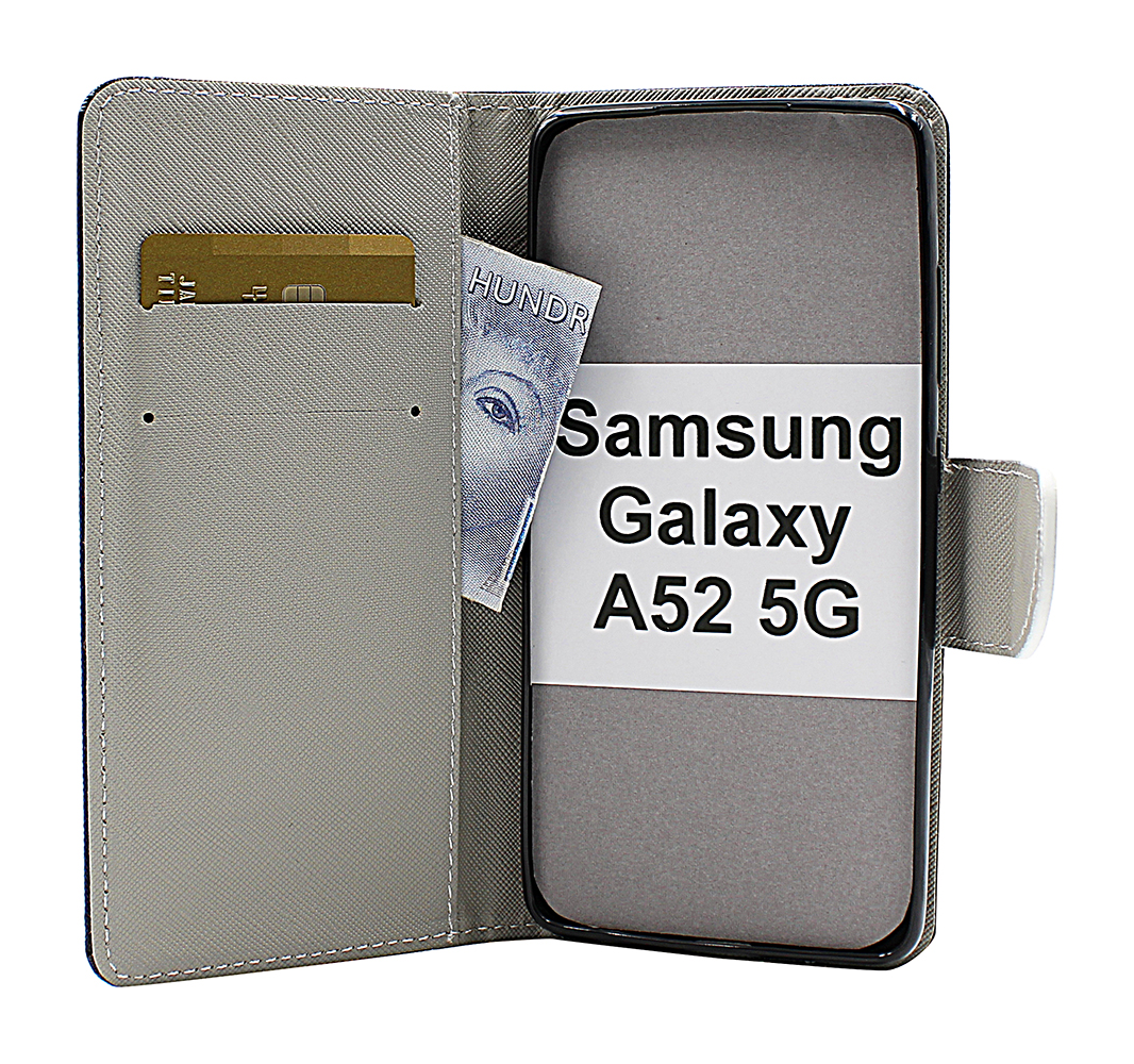 billigamobilskydd.seDesignwallet Samsung Galaxy A52 / A52 5G / A52s 5G