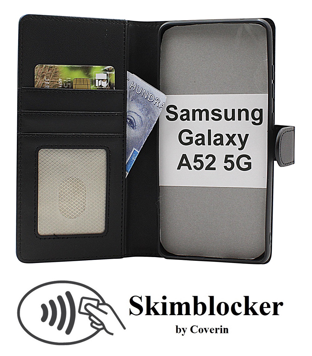 Product Image for Skimblocker Samsung Galaxy A52 / A52 5G / A52s 5G Plånboksfodral