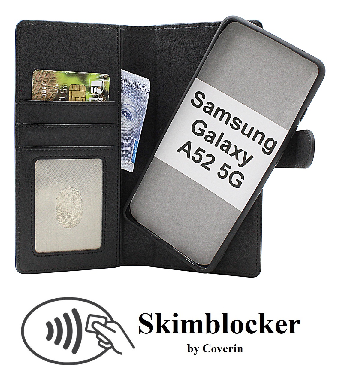 Product Image for Skimblocker Samsung Galaxy A52 / A52 5G / A52s 5G Magnet Plånboksfodral