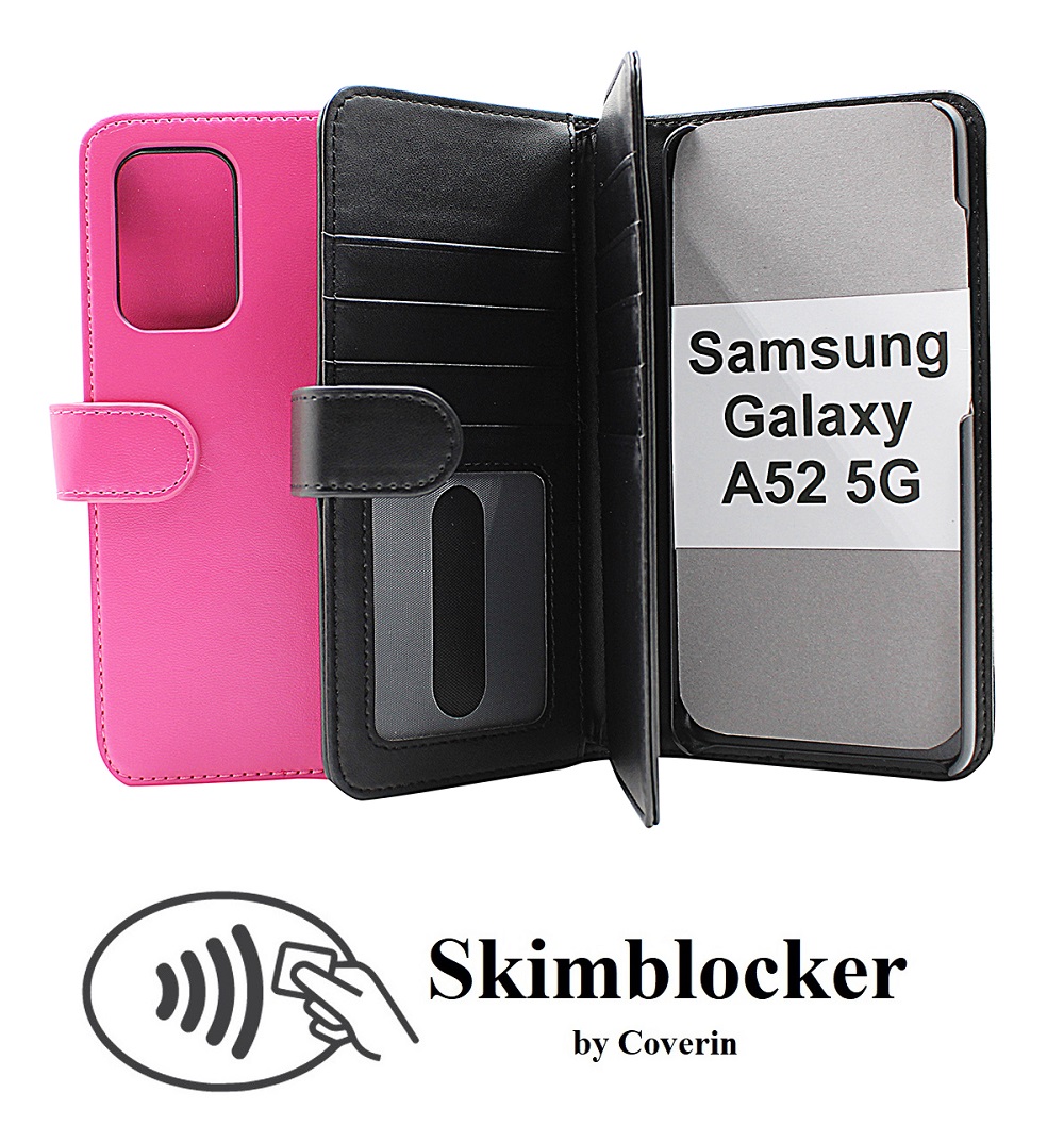 CoverInSkimblocker XL Wallet Samsung Galaxy A52 / A52 5G / A52s 5G
