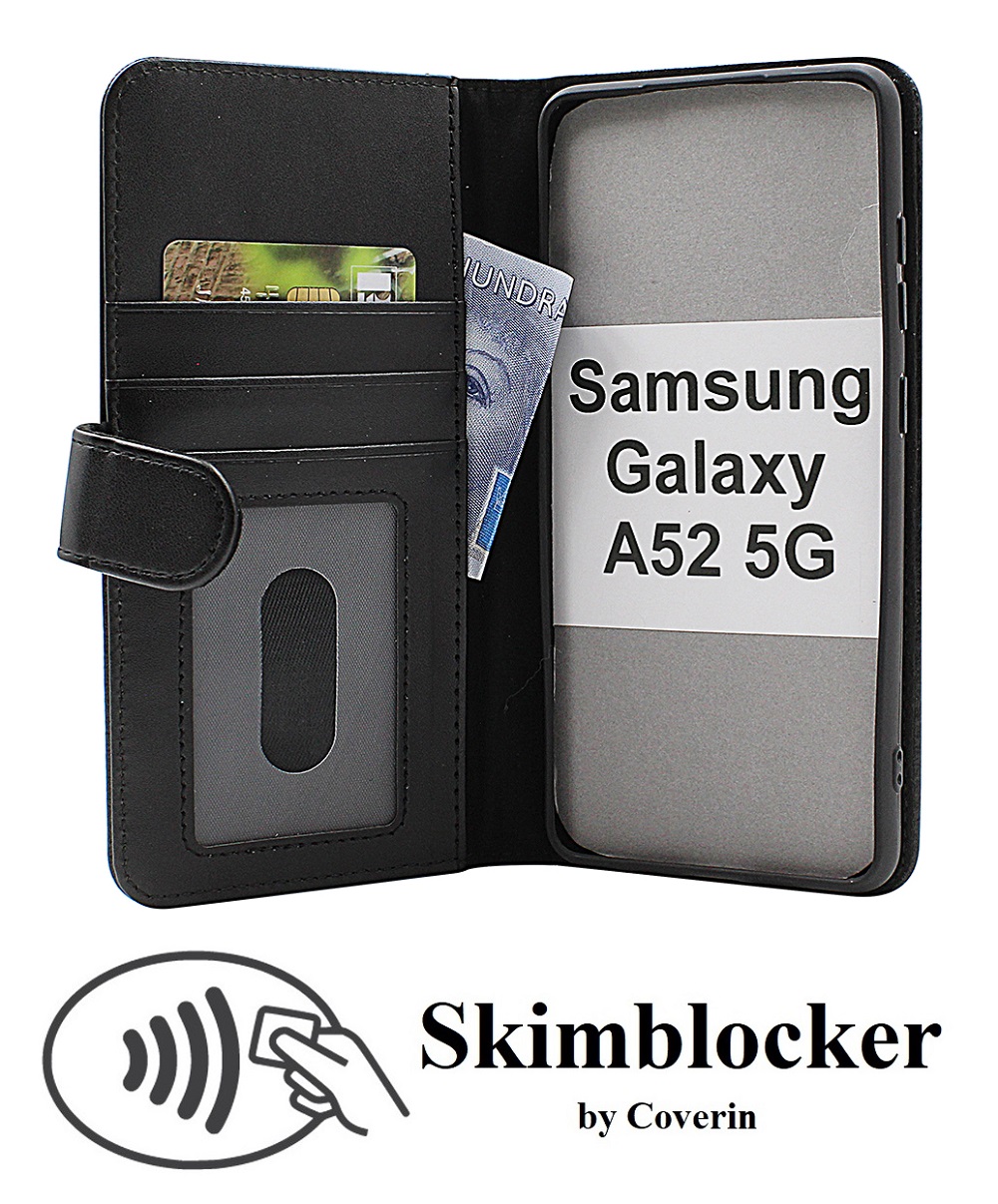 CoverInSkimblocker Plnboksfodral Samsung Galaxy A52 / A52 5G / A52s 5G
