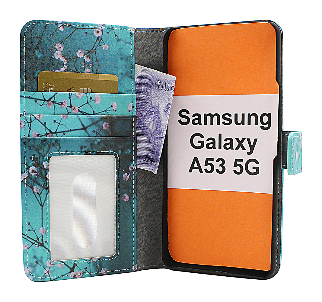 CoverInSkimblocker Magnet Designwallet Samsung Galaxy A53 5G