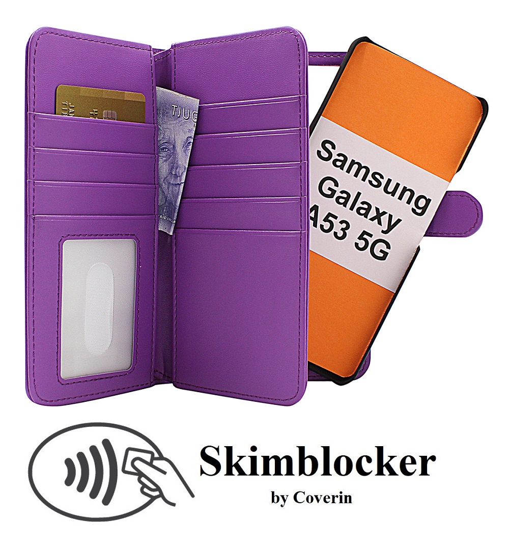 CoverInSkimblocker XL Magnet Fodral Samsung Galaxy A53 5G (A536B)