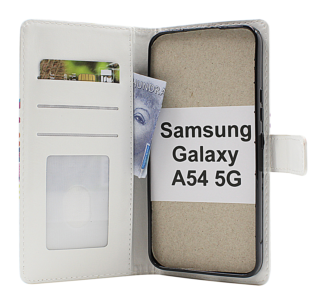 billigamobilskydd.seDesignwallet Samsung Galaxy A54 5G
