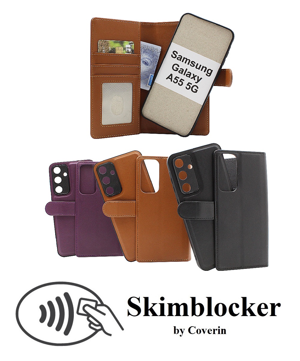 Skimblocker Magnet Fodral Samsung Galaxy A55 5G
