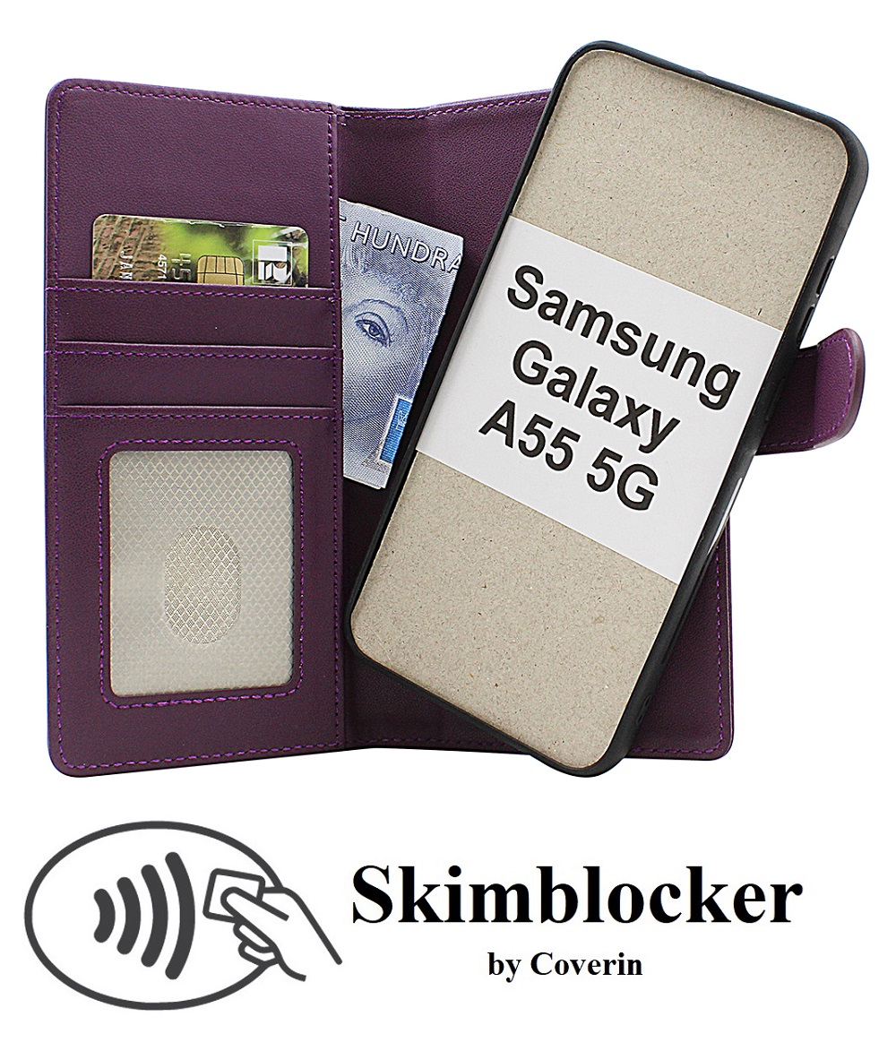 Skimblocker Magnet Fodral Samsung Galaxy A55 5G