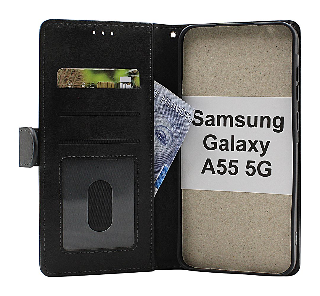 billigamobilskydd.seZipper Standcase Wallet Samsung Galaxy A55 5G (SM-A556B)