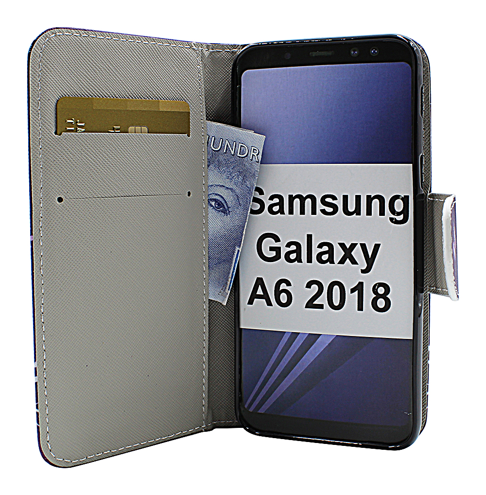 billigamobilskydd.seDesignwallet Samsung Galaxy A6 2018 (A600FN/DS)