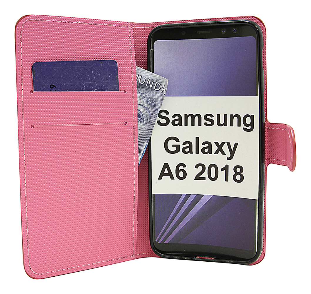 billigamobilskydd.seDesignwallet Samsung Galaxy A6 2018 (A600FN/DS)
