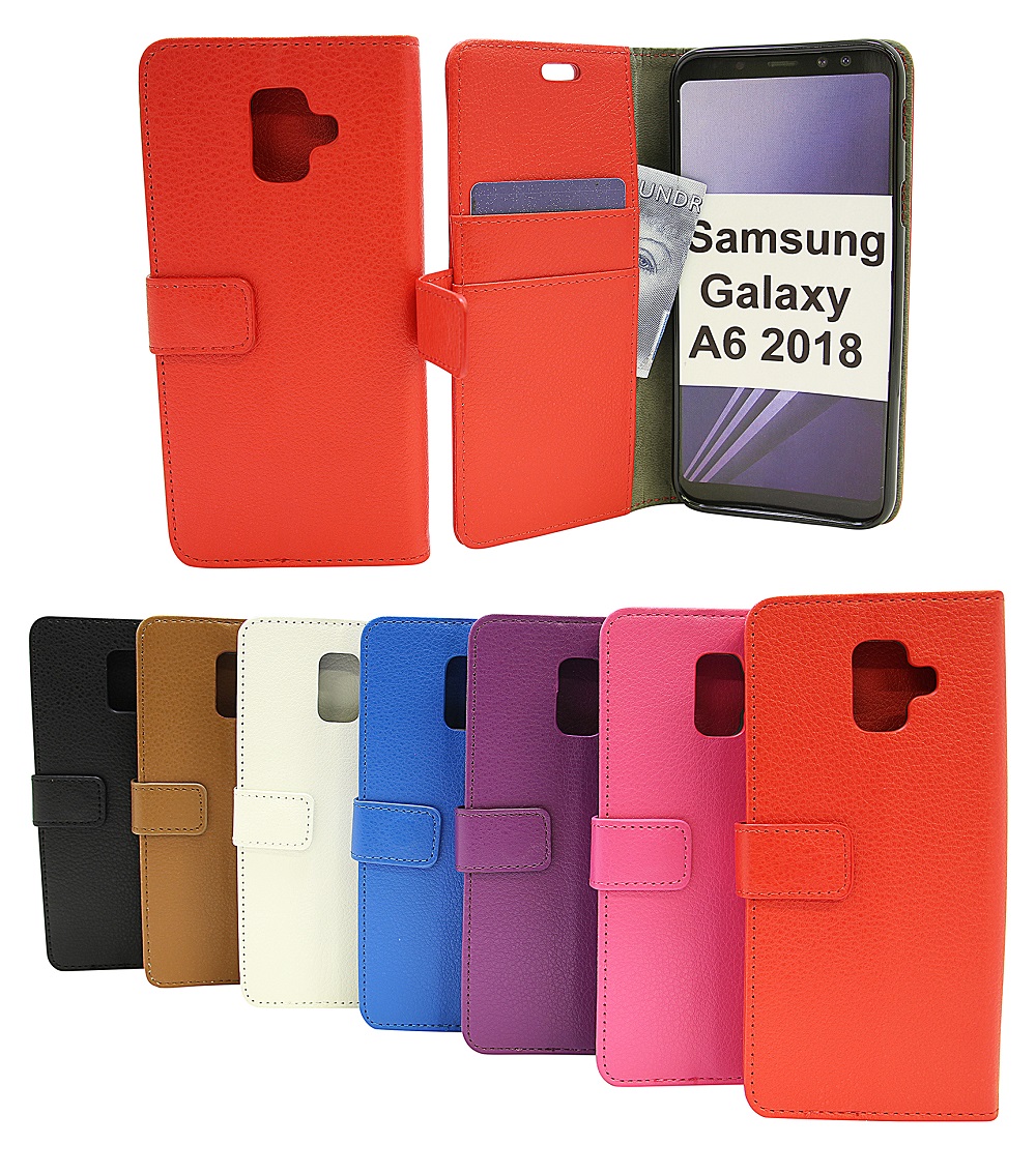 billigamobilskydd.seStandcase Wallet Samsung Galaxy A6 2018 (A600FN/DS)