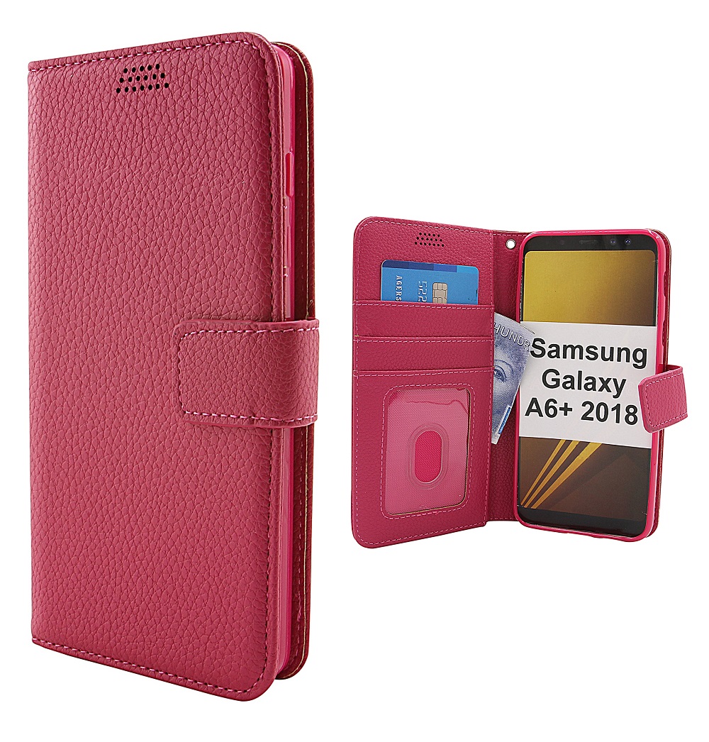billigamobilskydd.seNew Standcase Wallet Samsung Galaxy A6+ 2018 (A605FN/DS)